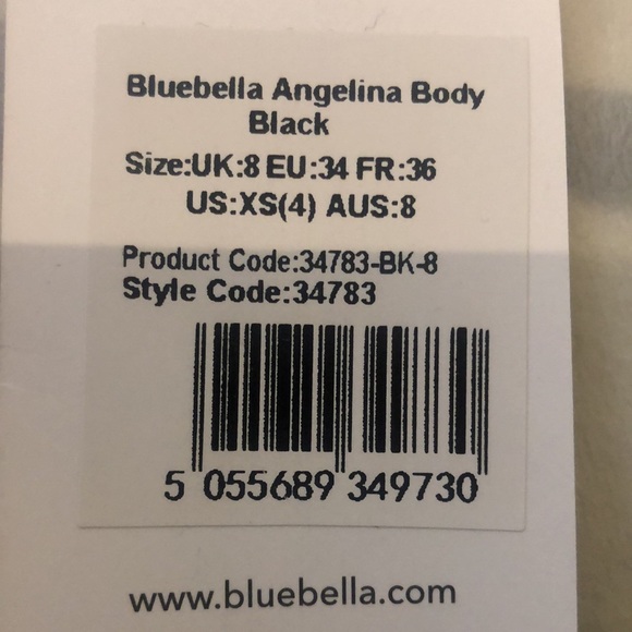 BNWT Bluebella Angelina Bodysuit size xs (4). - Picture 6 of 6